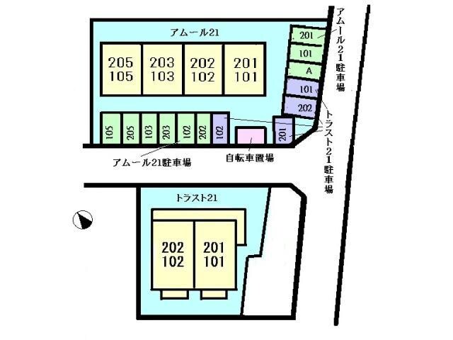 トラスト21の物件外観写真