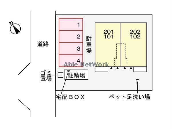 ファイン・メゾンⅡの物件外観写真