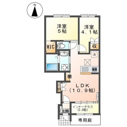 ルシェロの物件間取画像