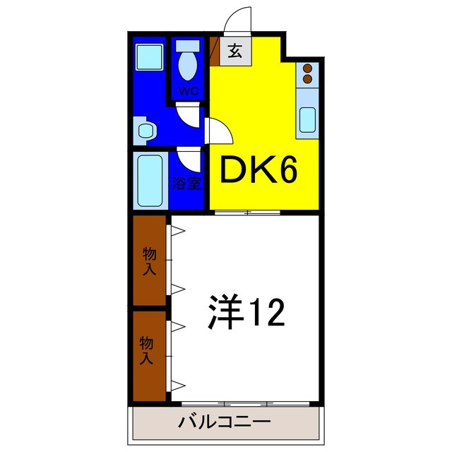 ルミナス原の物件間取画像