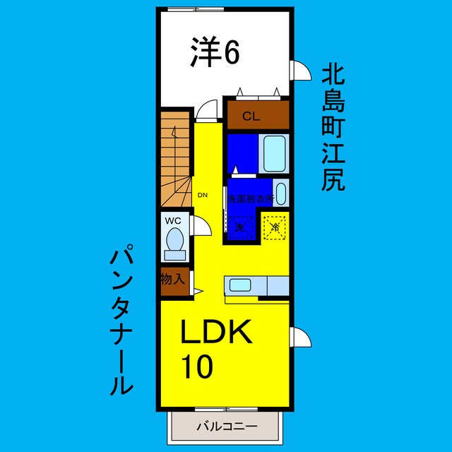 パンタナールの物件間取画像