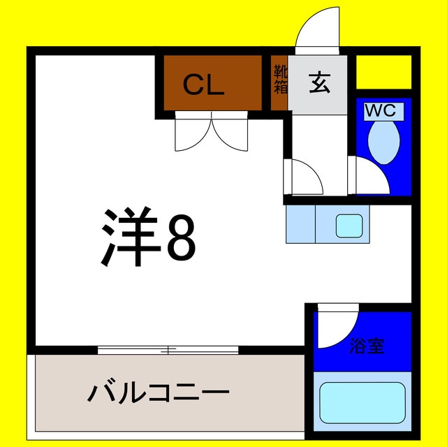 ピュアメゾン阿部の物件間取画像