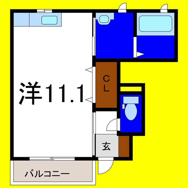 シャーメゾンFの物件間取画像