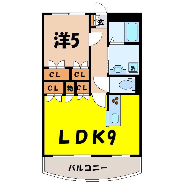 エスプリ（深谷市菅沼）の物件間取画像