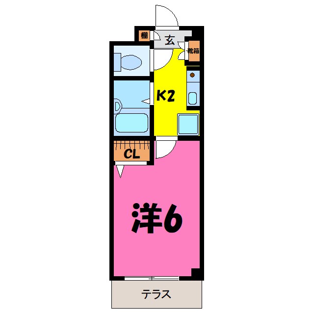 戸塚ハイツ（熊谷市万平町）の物件間取画像