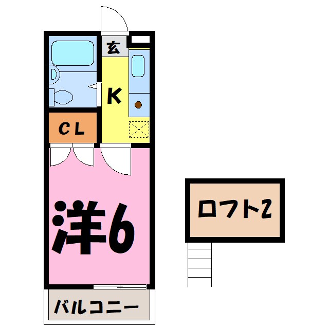 物件間取画像