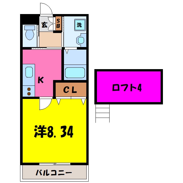 グレース榎（熊谷市榎町）の物件間取画像