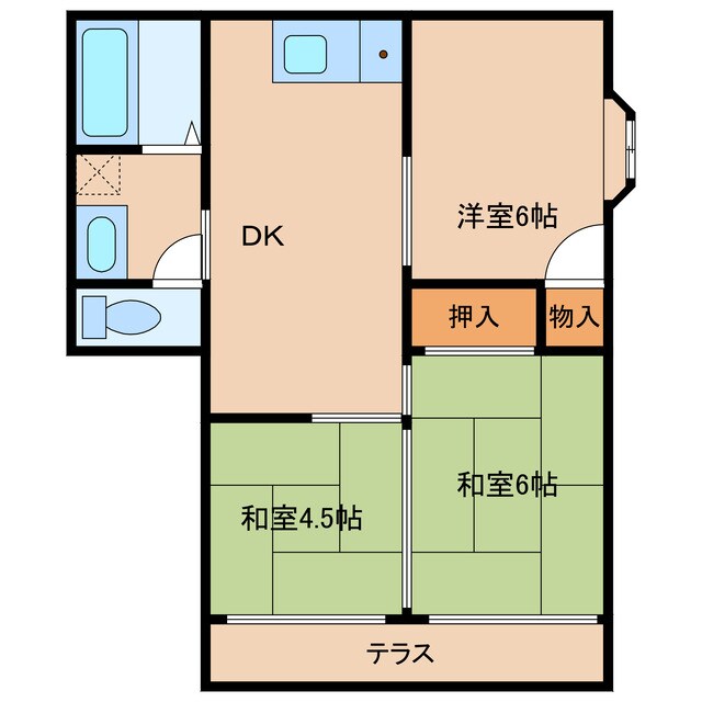 そとやまハイツ（深谷市上柴町西）の物件間取画像