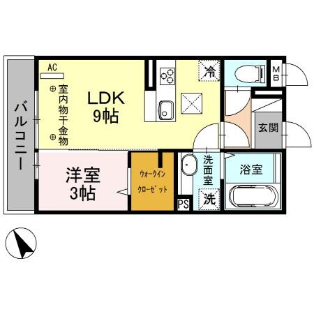 エヴァーラスティング熊谷（熊谷市曙町）の物件間取画像