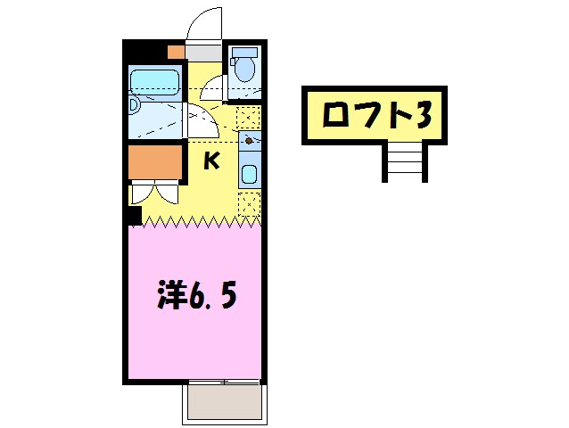 フジパレス深谷参番館（深谷市緑ケ丘）の物件間取画像