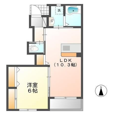 ユリエーゼ（熊谷市別府）の物件間取画像