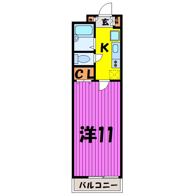 シティテラス籠原（熊谷市籠原南）の物件間取画像