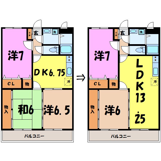 ジョウエイ別府（熊谷市別府）の物件間取画像