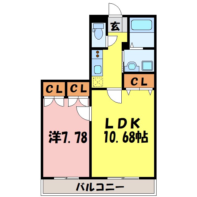 Round hill～ラウンドヒル（深谷市緑ヶ丘）の物件間取画像