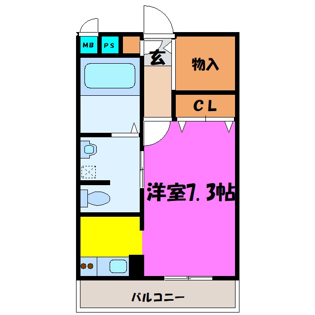 グランインカム曙（熊谷市曙町）の物件間取画像