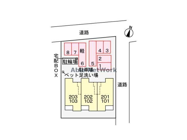 カーサ　フールー（熊谷市広瀬）の物件外観写真