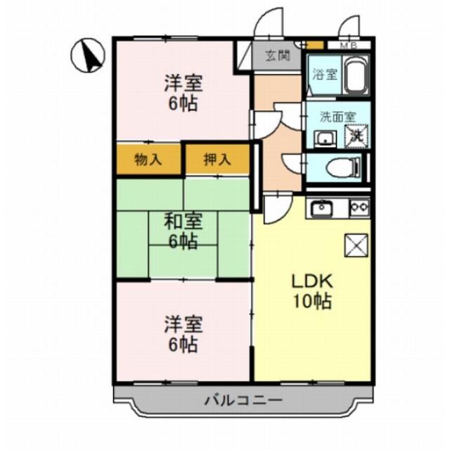 シーダータウン（深谷市上柴町西）の物件間取画像