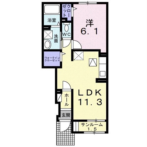 プレメゾン行田（行田市長野）の物件間取画像