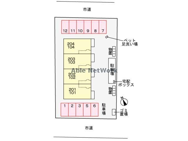 イルミナーレ（本庄市下野堂）の物件外観写真