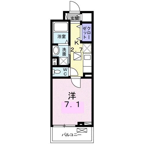 ソラーレ（熊谷市曙町）の物件間取画像