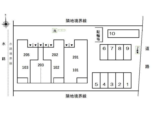 ラフィネ　Ｍの物件外観写真