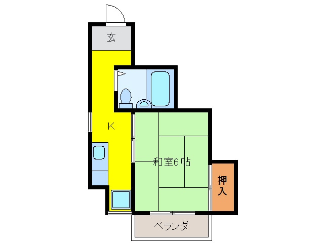 ニューライフ藤の物件間取画像