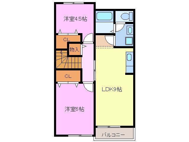 ノイファミーリエの物件間取画像