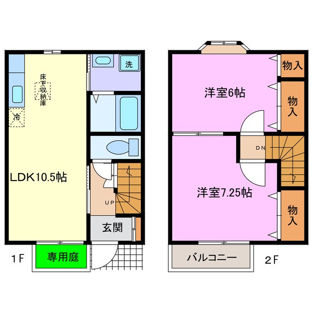 ＦＯＬＩＡＲの物件間取画像