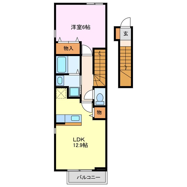 サンリットの物件間取画像