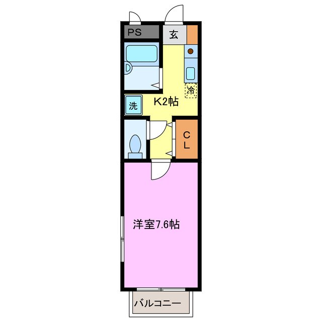 アンフィニ鈴木の物件間取画像