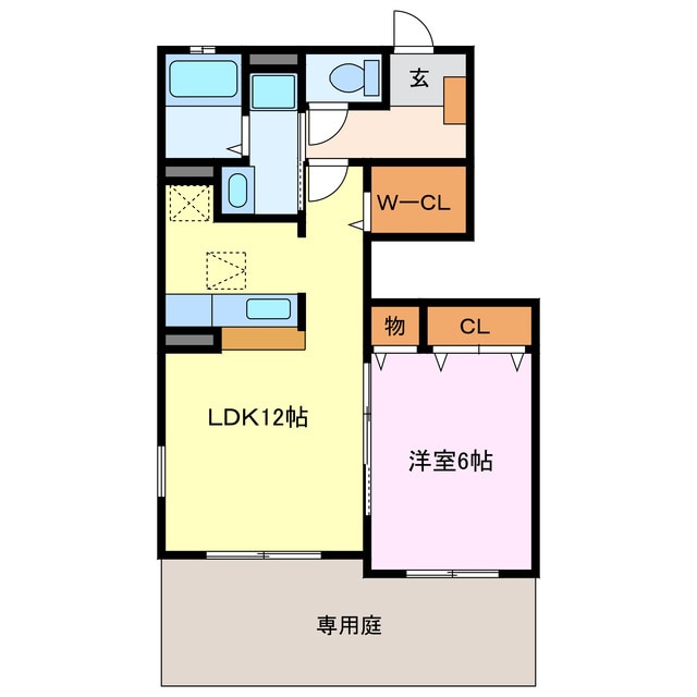 モデッサ池端の物件間取画像