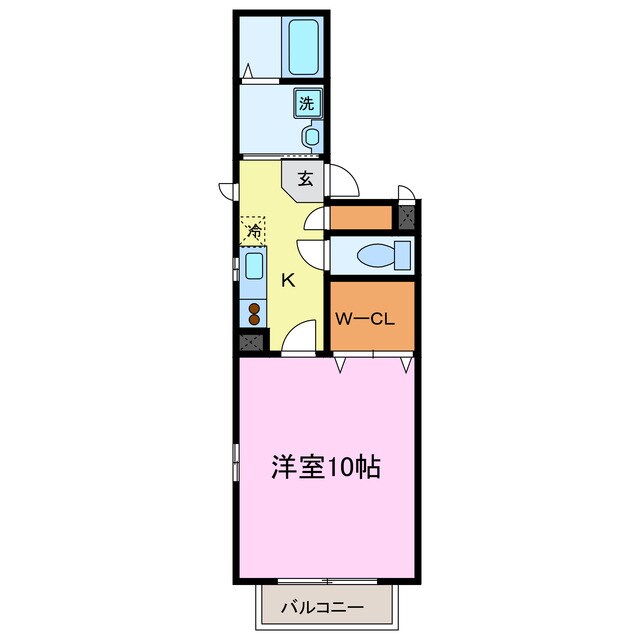 ルーセントハウスＭの物件間取画像
