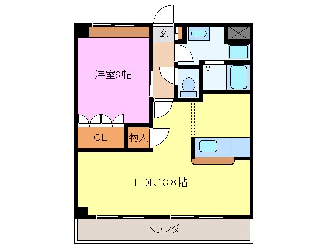 Ｎｏｒｔｈ　ｒｉｖｅｒの物件間取画像