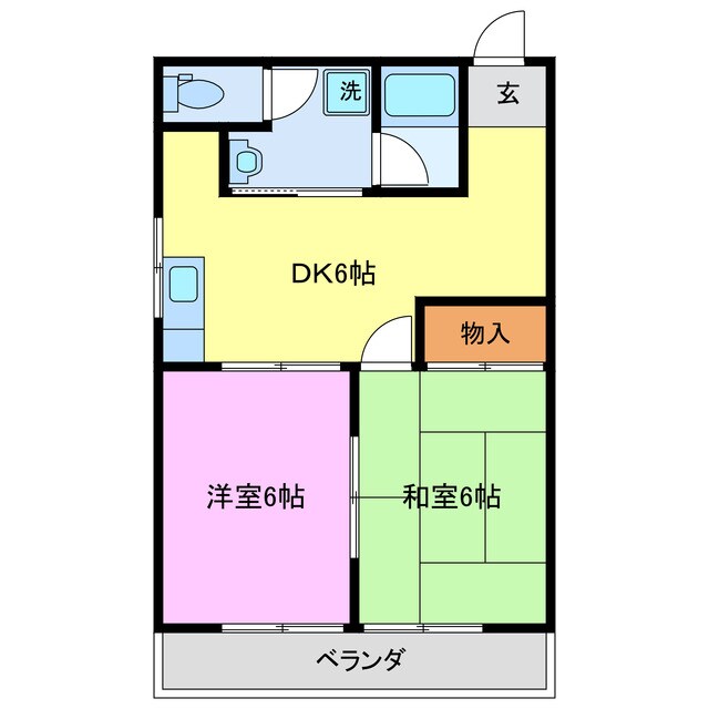 センタービレッジの物件間取画像