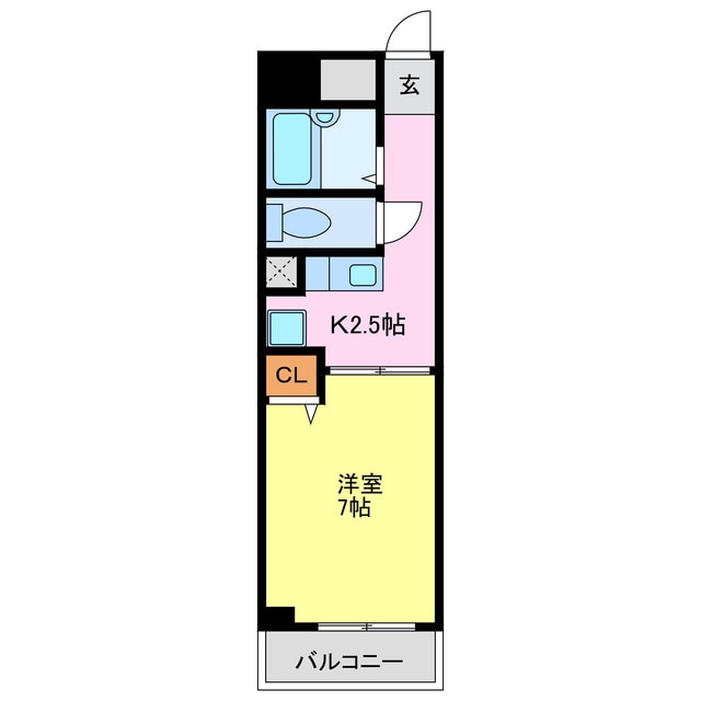 グレイス国府宮Ⅱの物件間取画像