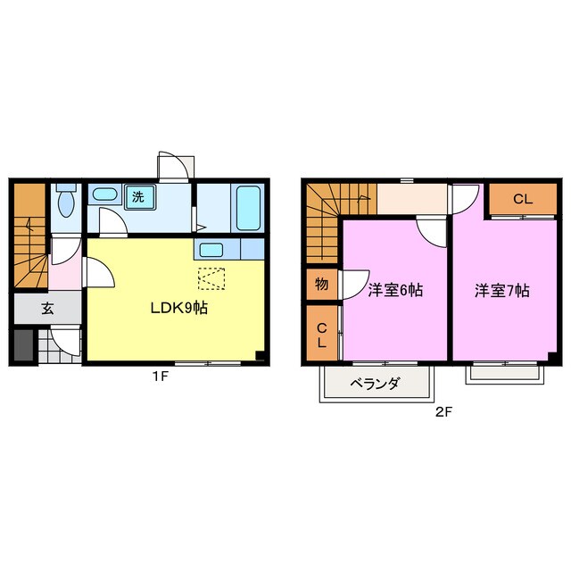 コラソンの物件間取画像