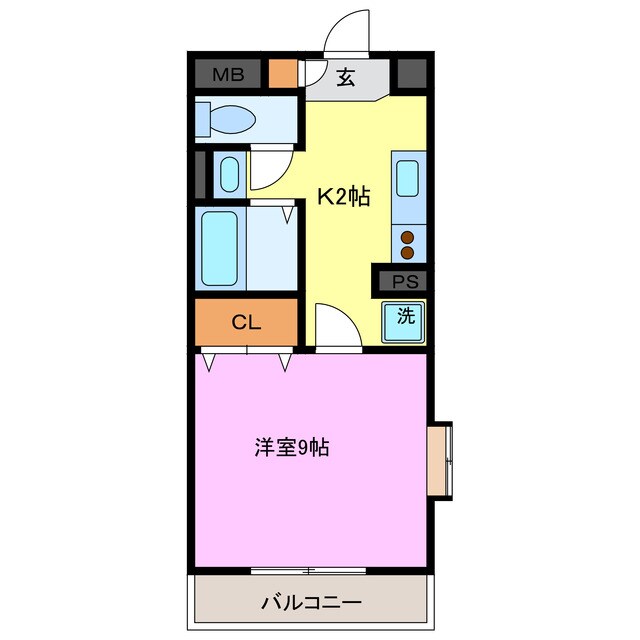 ヴィクトワールの物件間取画像