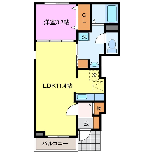 スターシャインの物件間取画像
