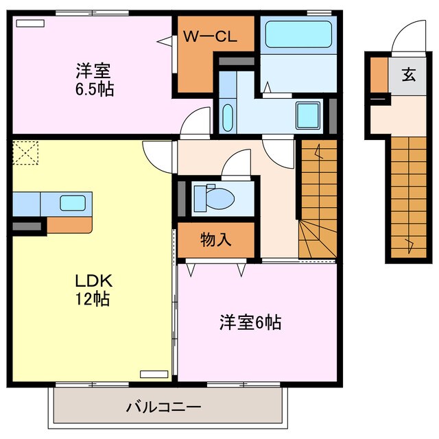 セレーノの物件間取画像