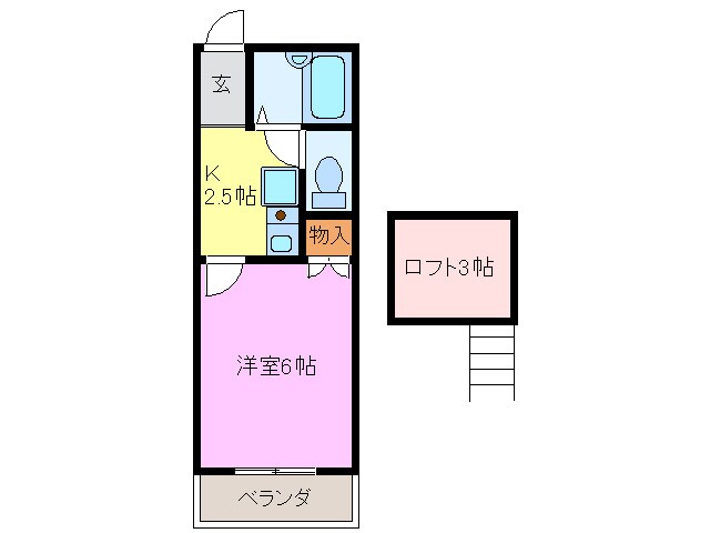 エピキュリアン須ヶ口の物件間取画像