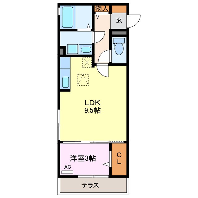 サン・イーストの物件間取画像