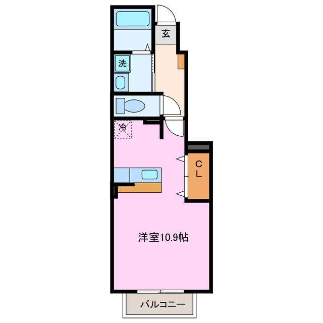 ラ・ヴィータの物件間取画像