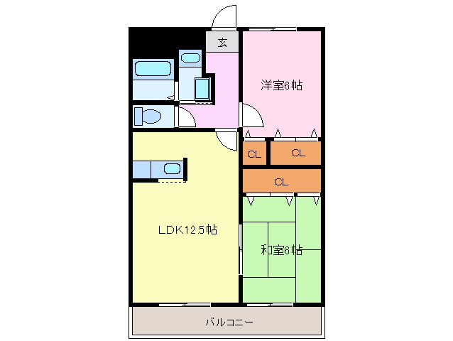 セイフティ日比野の物件間取画像