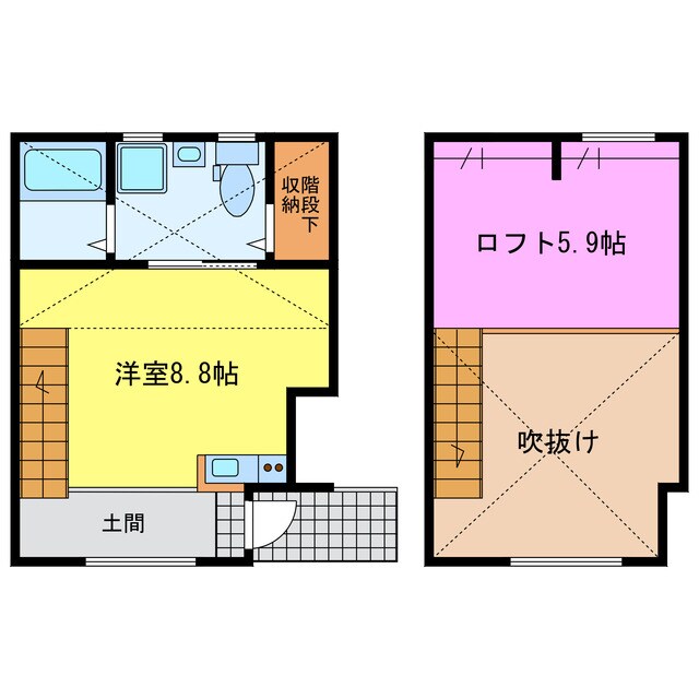 物件間取画像
