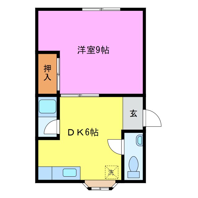 新川荘の物件間取画像