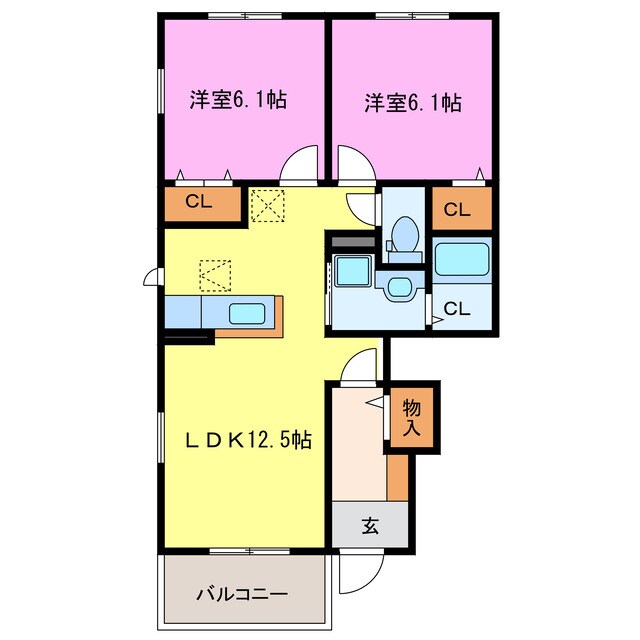 home5・5・5Aの物件間取画像