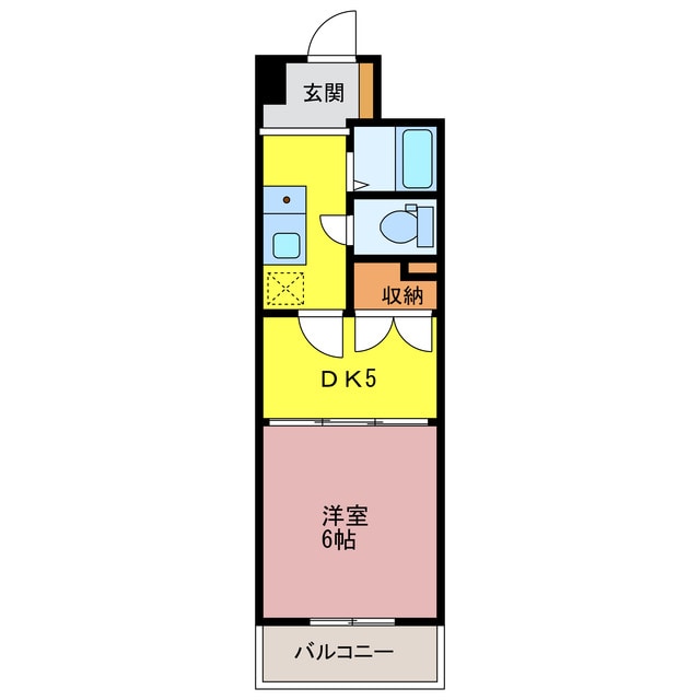 サンライトマンションの物件間取画像