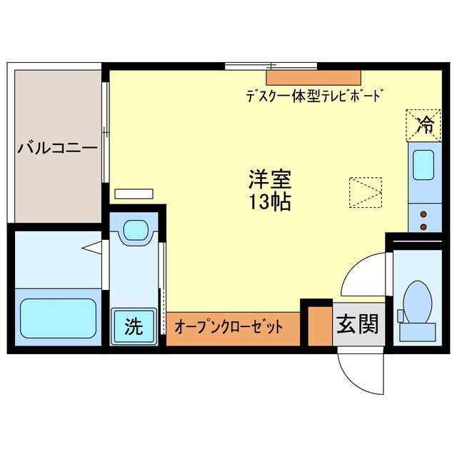 ステラ・デーアの物件間取画像