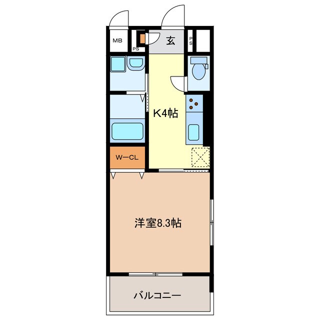 セントリバーヒルズ神戸の物件間取画像