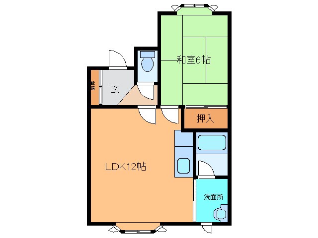 ルーイヒⅡの物件間取画像